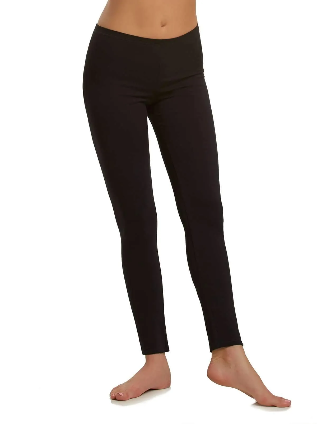 Cotton Modal Lightweight Leggings 2-Pack