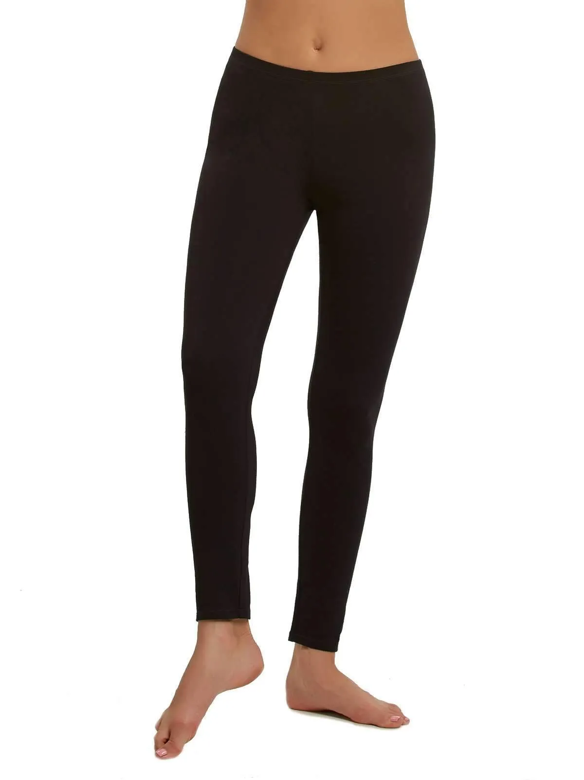 Cotton Modal Lightweight Leggings 2-Pack