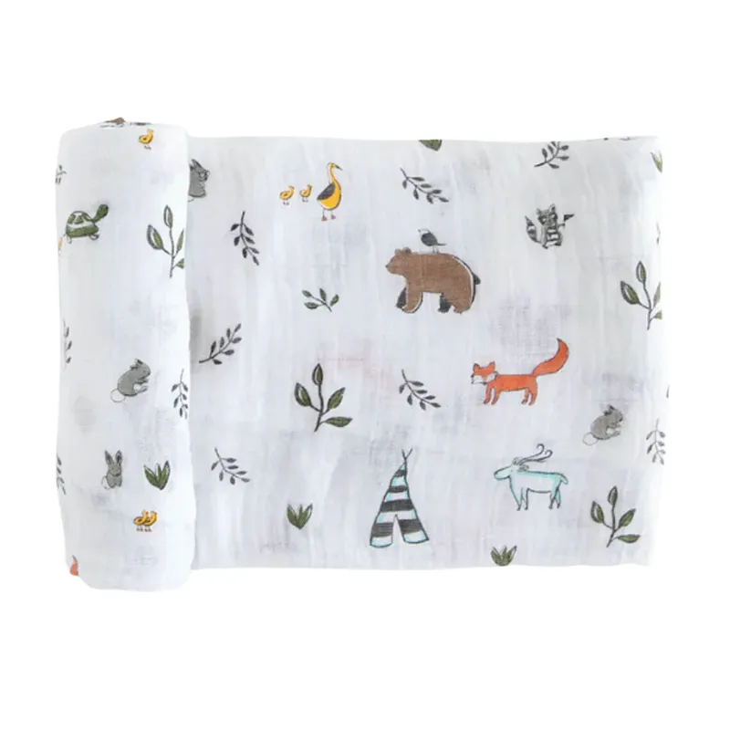 Cotton Muslin Swaddle Blanket