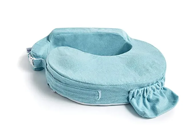 [Cover only] My Brest Friend Deluxe Nursing Pillow Slipcover - Aqua