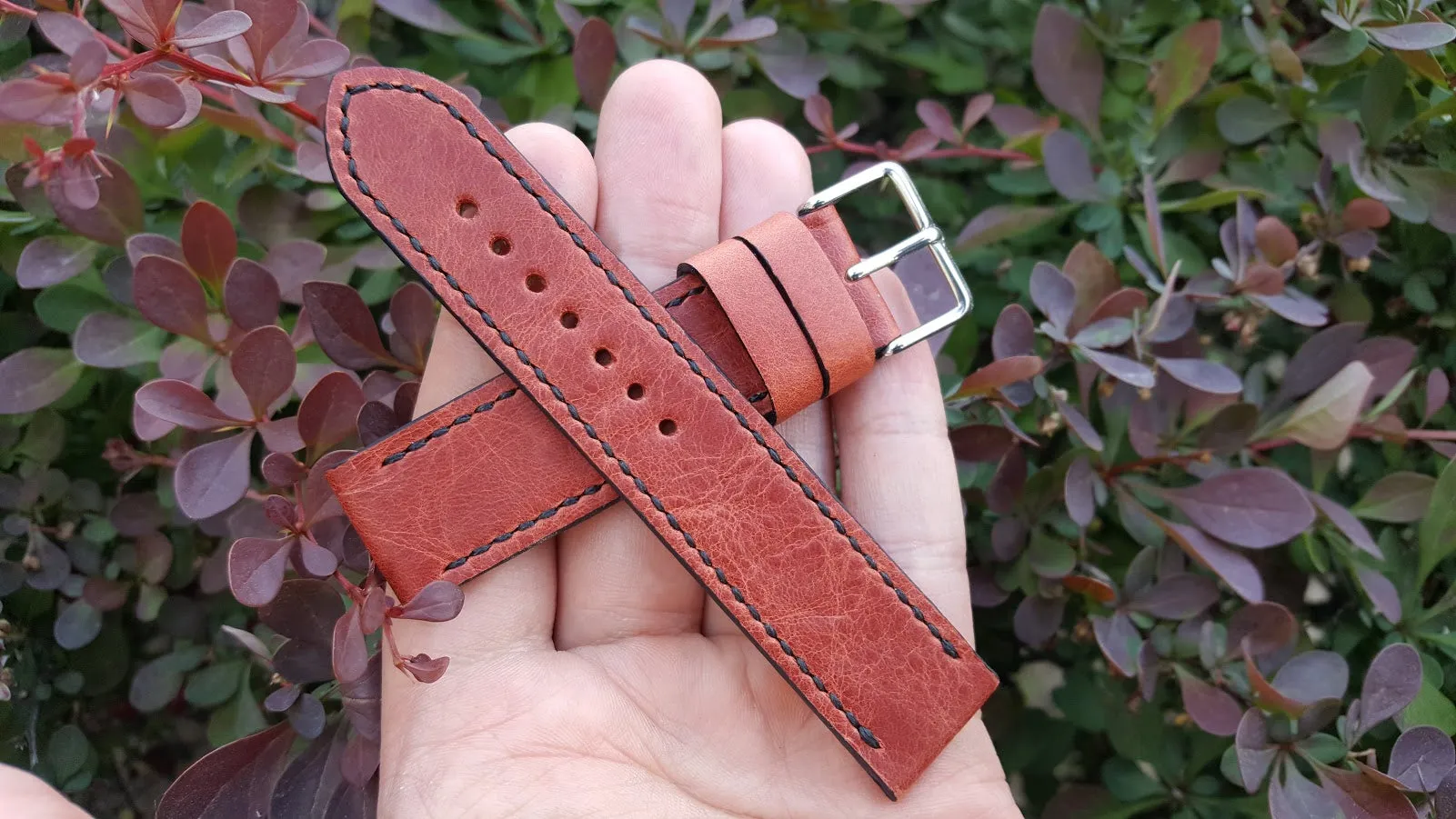 Crazy Horse Burgundy 20 mm