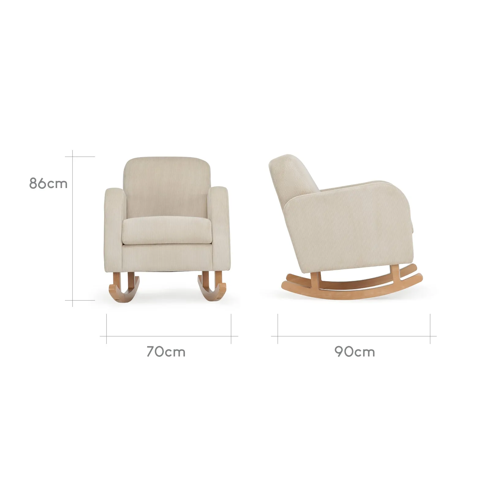 CuddleCo Etta Nursing Chair - Sand