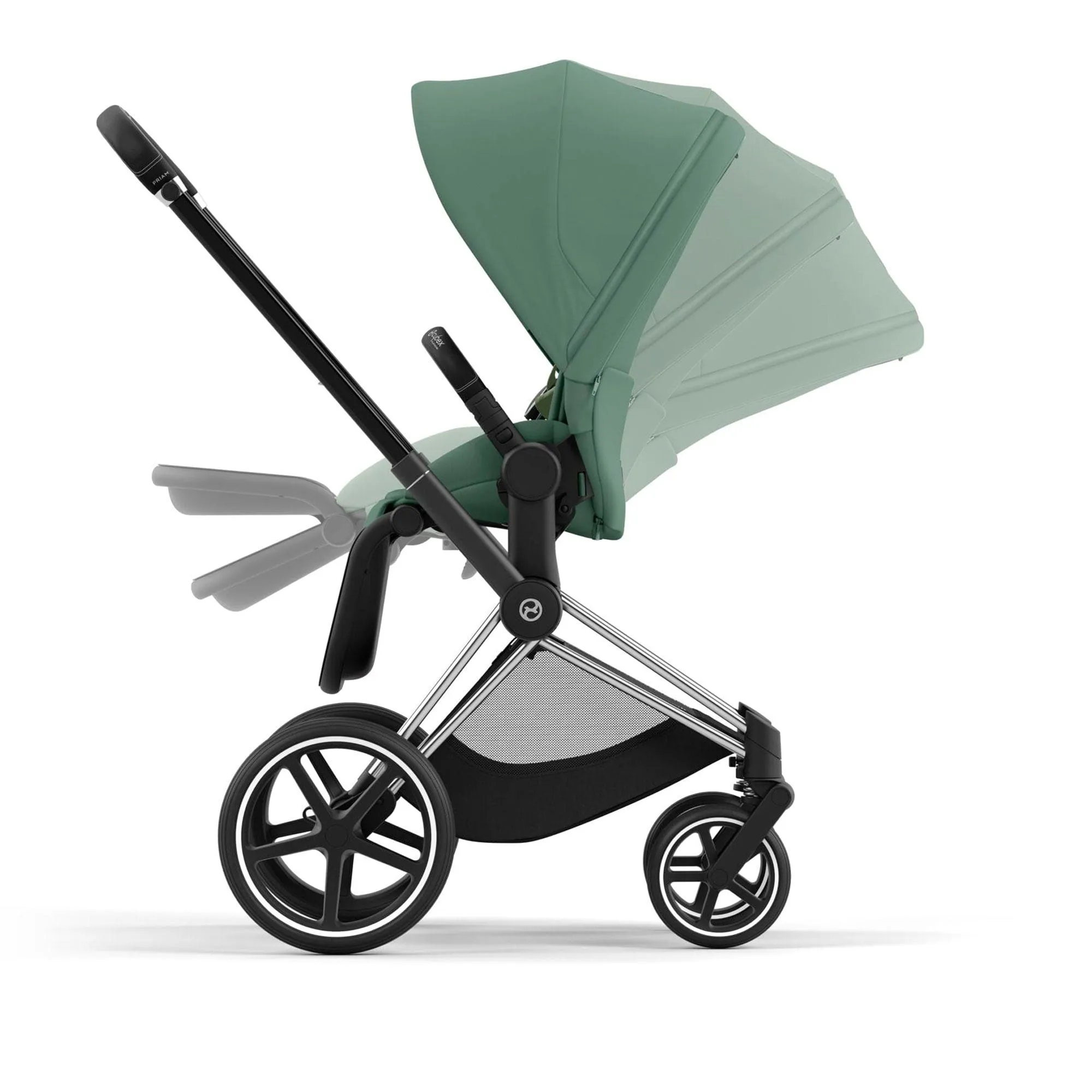 Cybex Priam Cloud T Travel System - Leaf Green