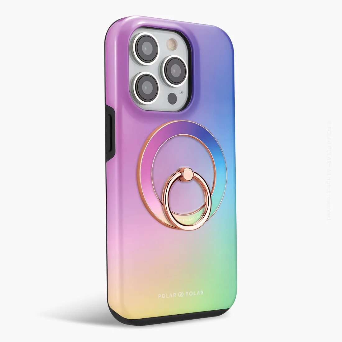 Daydream Holo - Rose Gold MagSafe Phone Grip and Ring Holder Stand