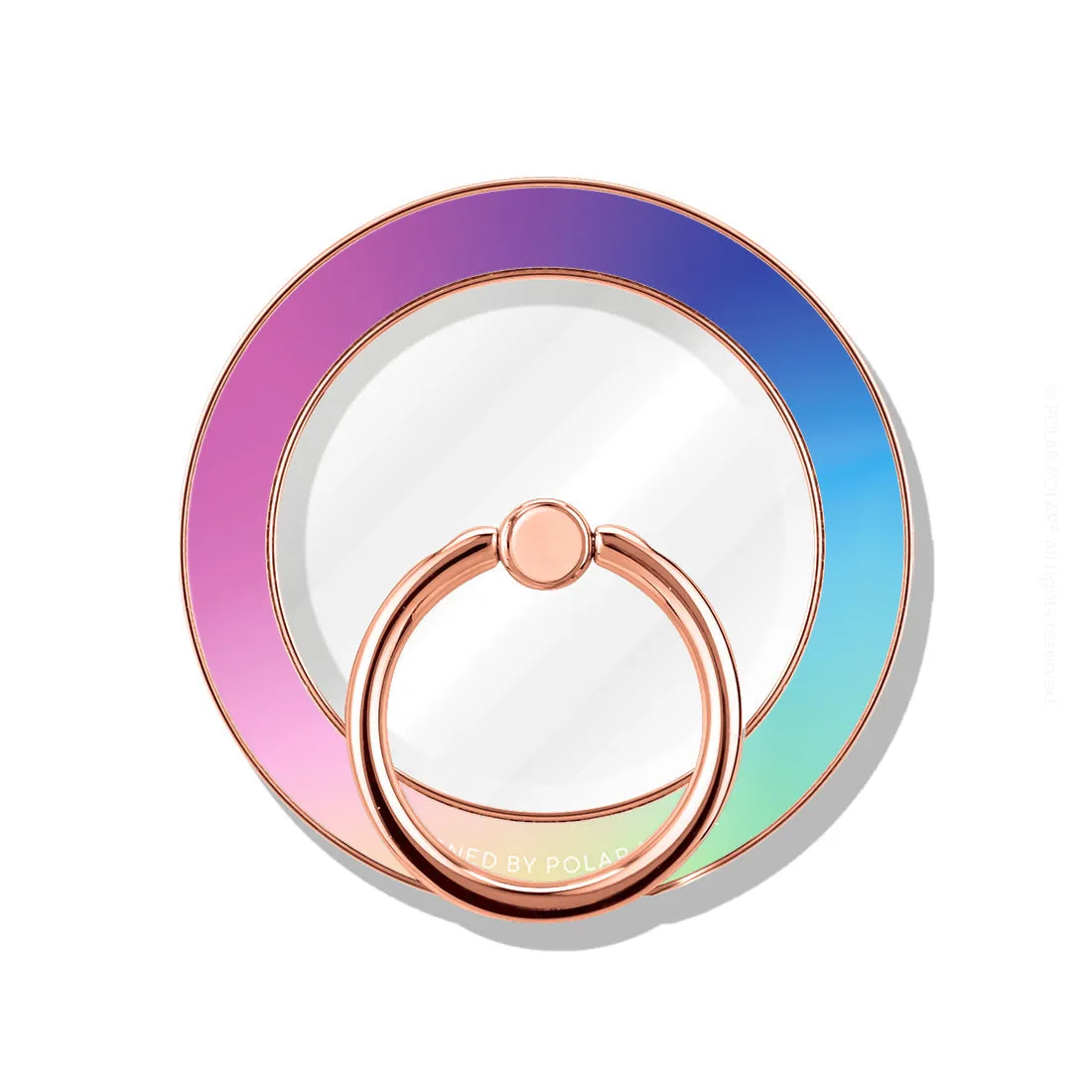 Daydream Holo - Rose Gold MagSafe Phone Grip and Ring Holder Stand