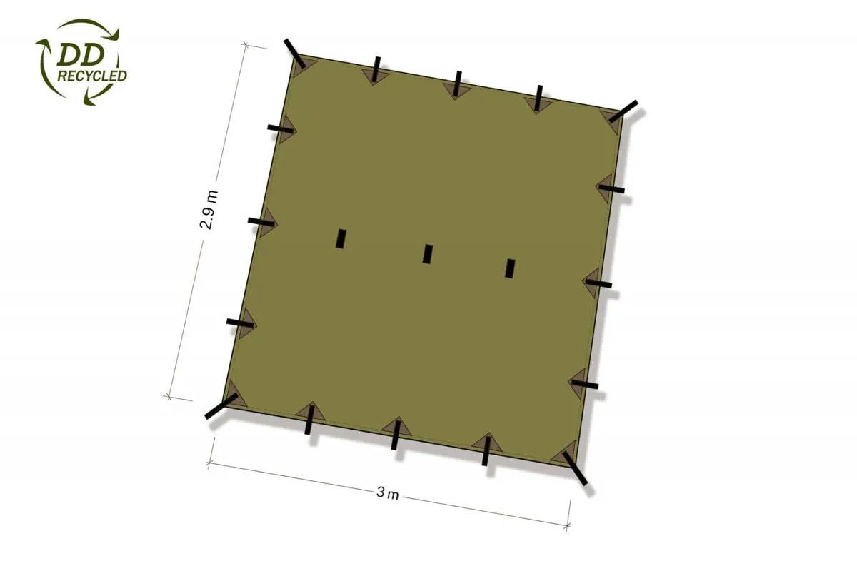 DD Hammocks Recycled - Tarp 3