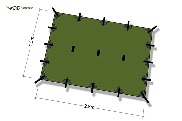 DD Hammocks SuperLight Tarp S