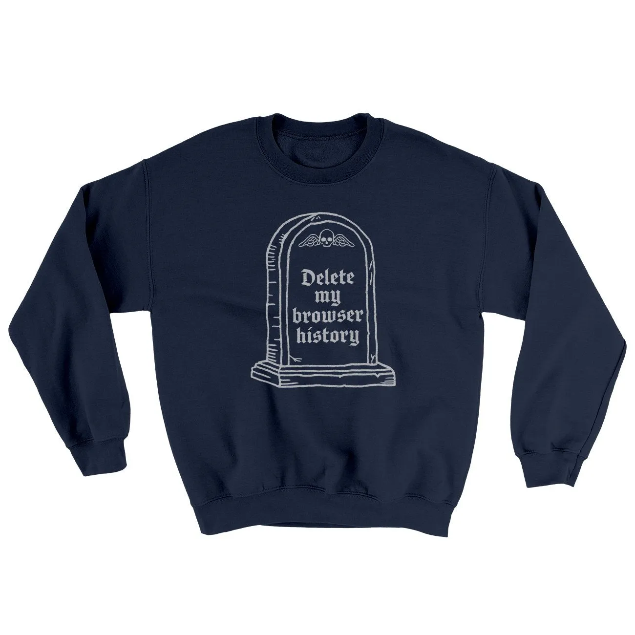 Delete My Browser History Ugly Sweater