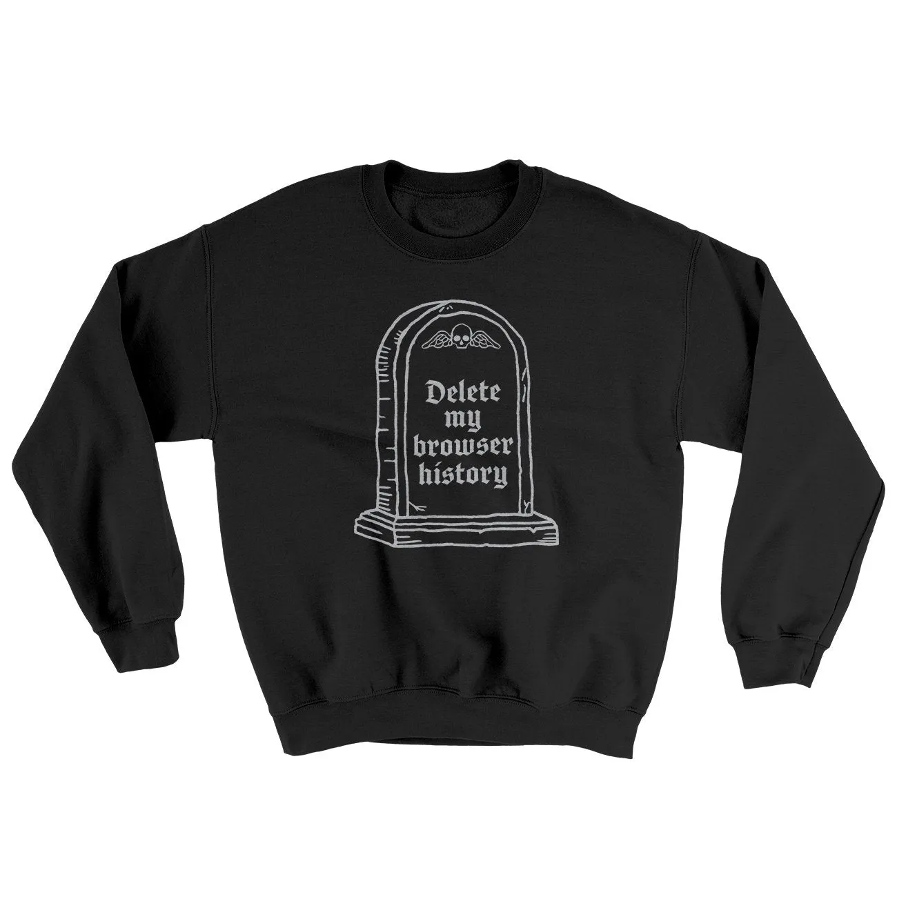 Delete My Browser History Ugly Sweater
