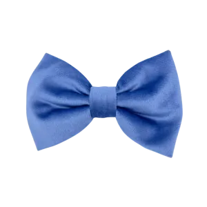 Denim Velvet - Dog Bowtie