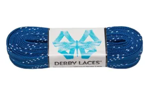 Derby Waxed Laces (Blue)