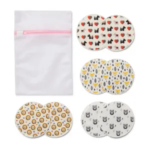 Designer Bundle - 8 pads of our organic washable breast pads