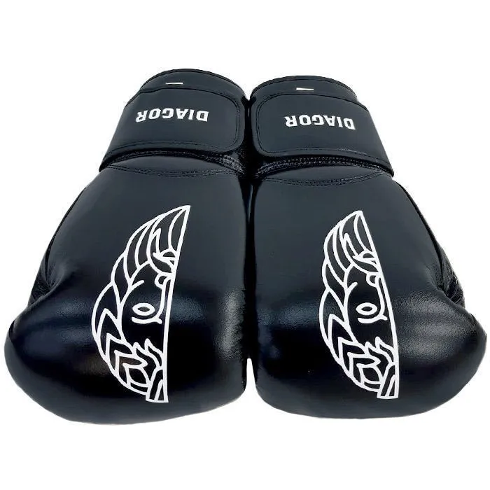 Diagor Olympic Boxing Gloves 10oz Black
