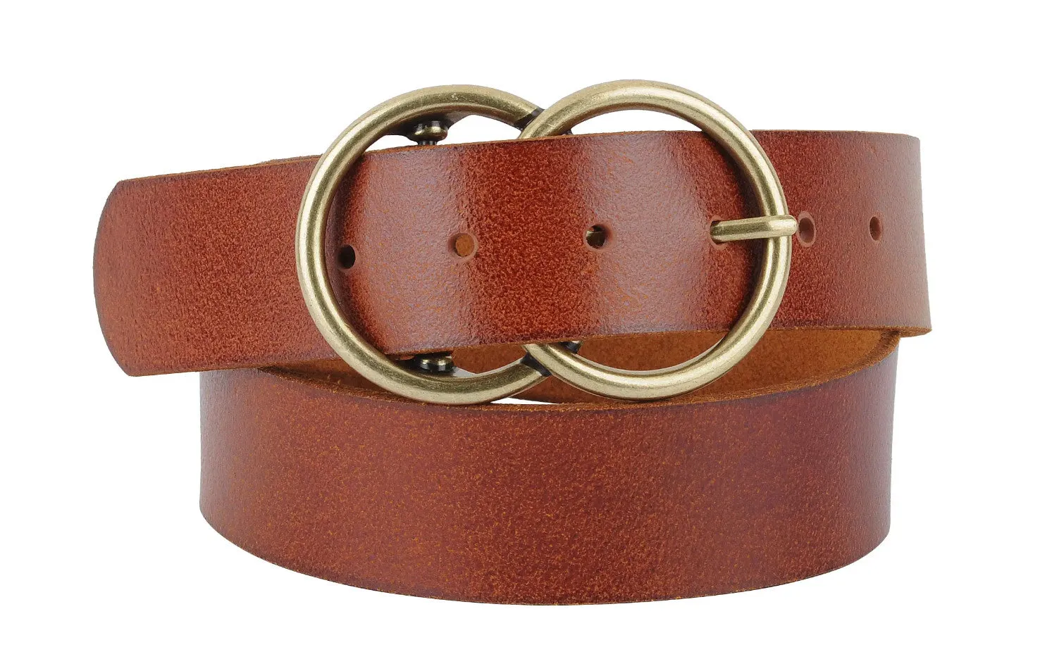 Double Circle Buckle Belt