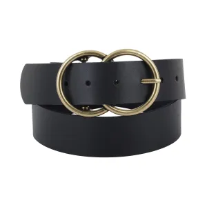 Double Circle Buckle Belt
