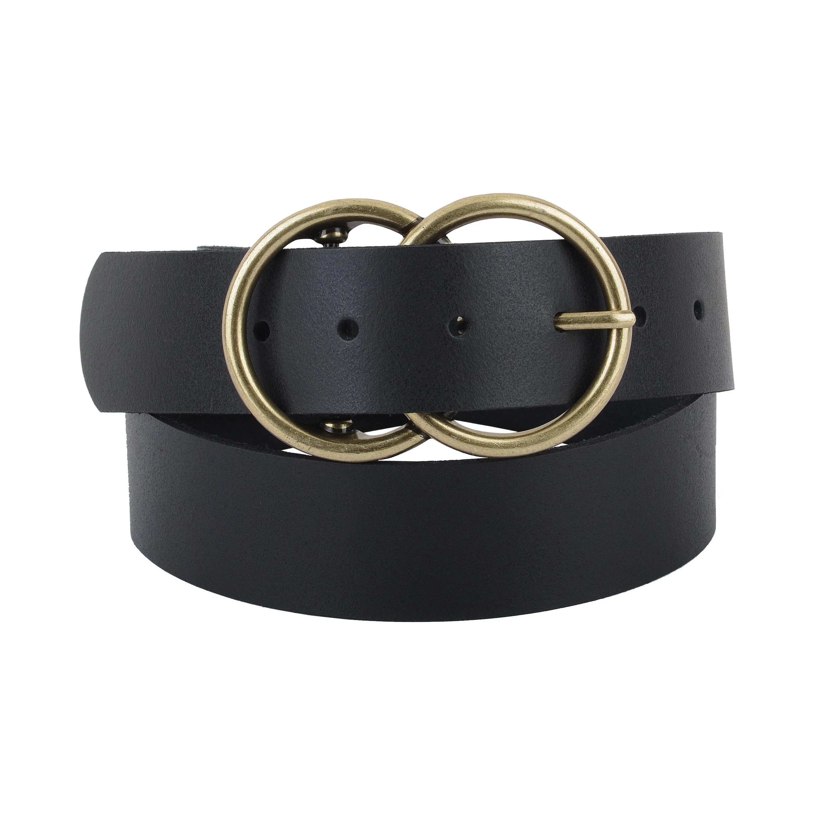 Double Circle Buckle Belt