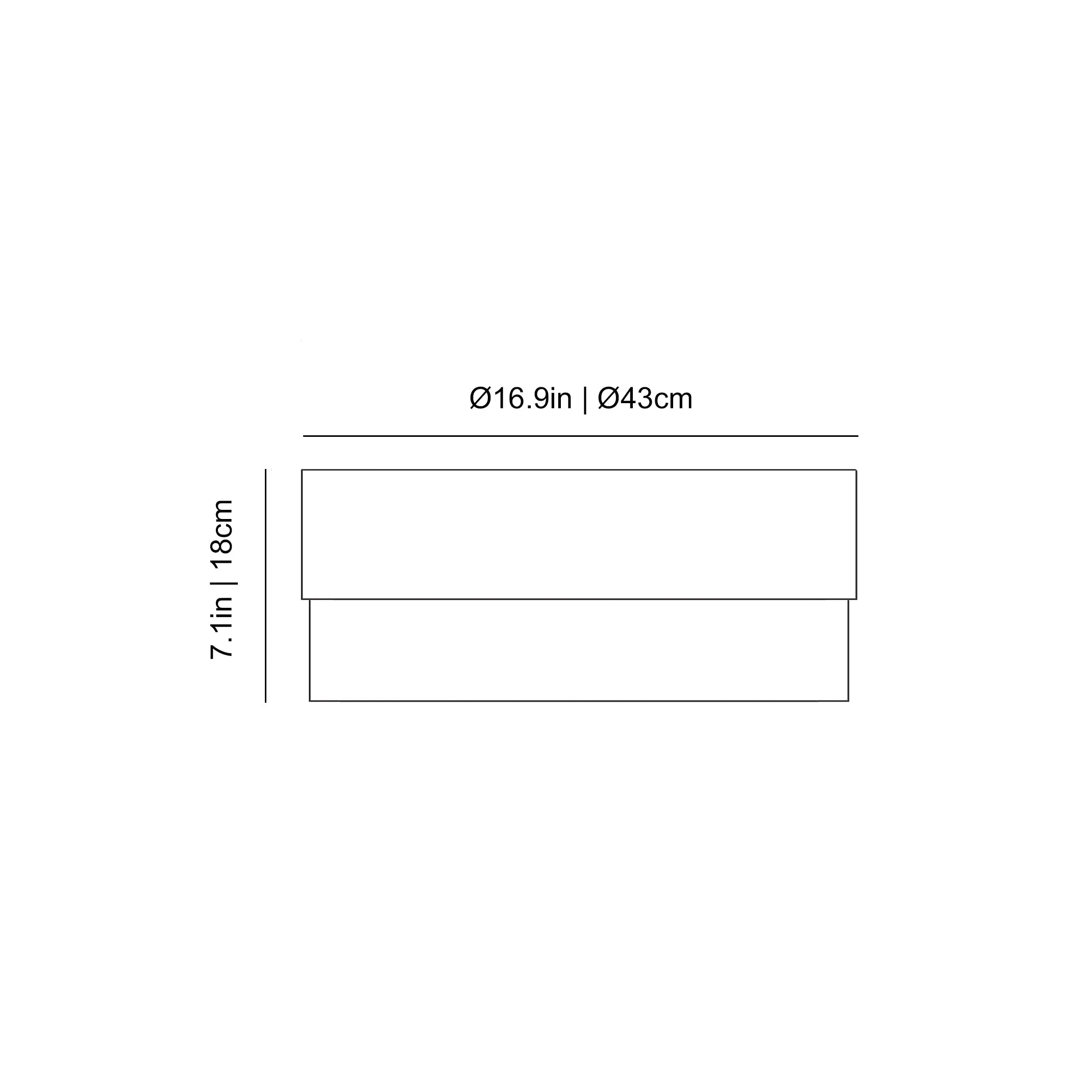 Double Slatted Tray