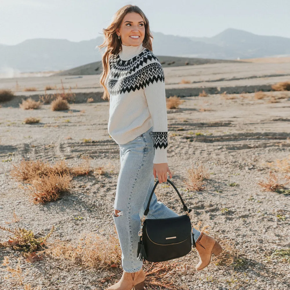 DOWNTOWN CROSSBODY black