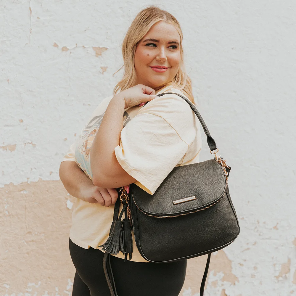 DOWNTOWN CROSSBODY black