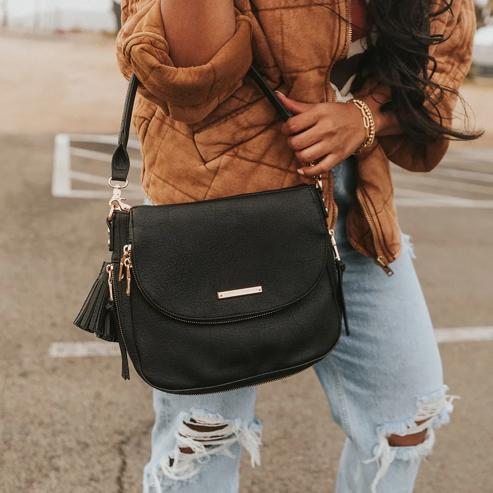 DOWNTOWN CROSSBODY black