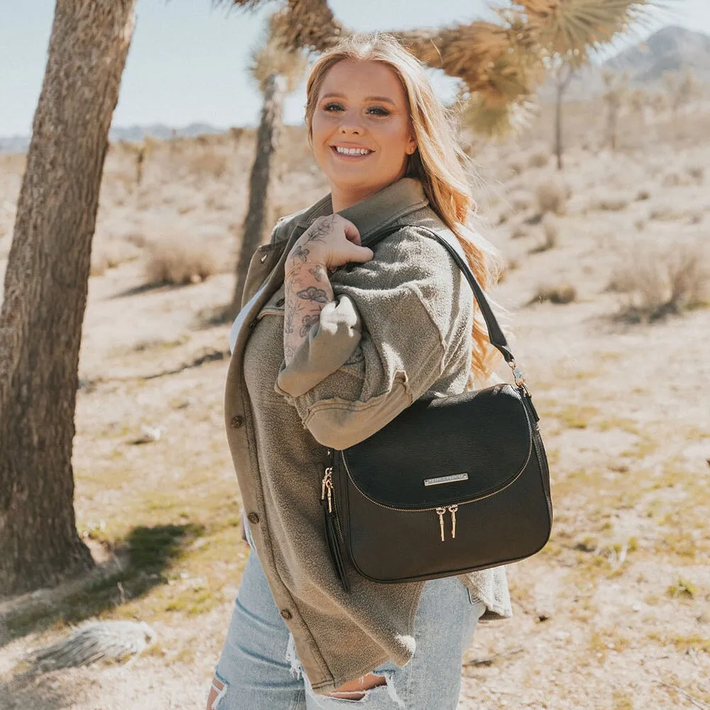 DOWNTOWN CROSSBODY black