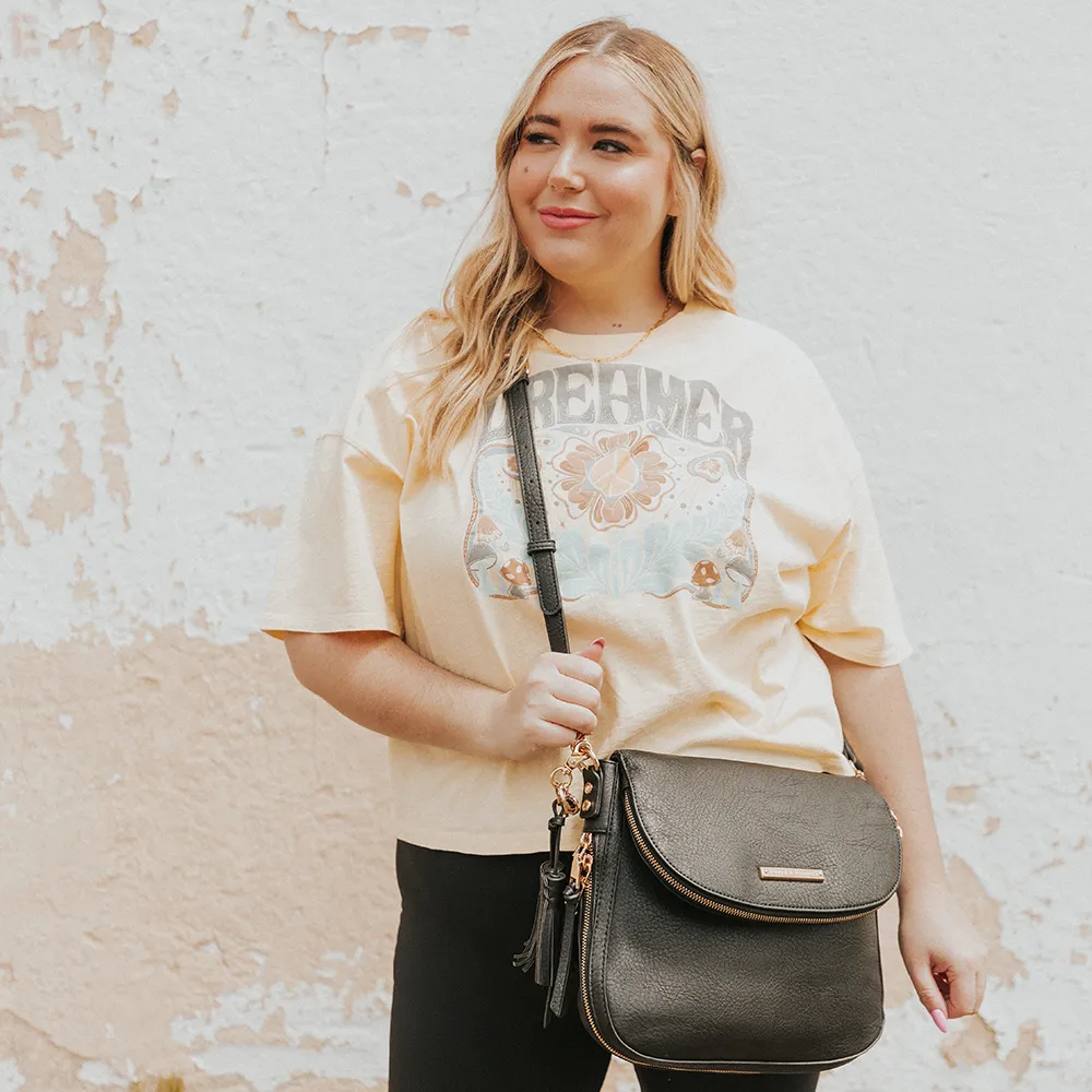 DOWNTOWN CROSSBODY black