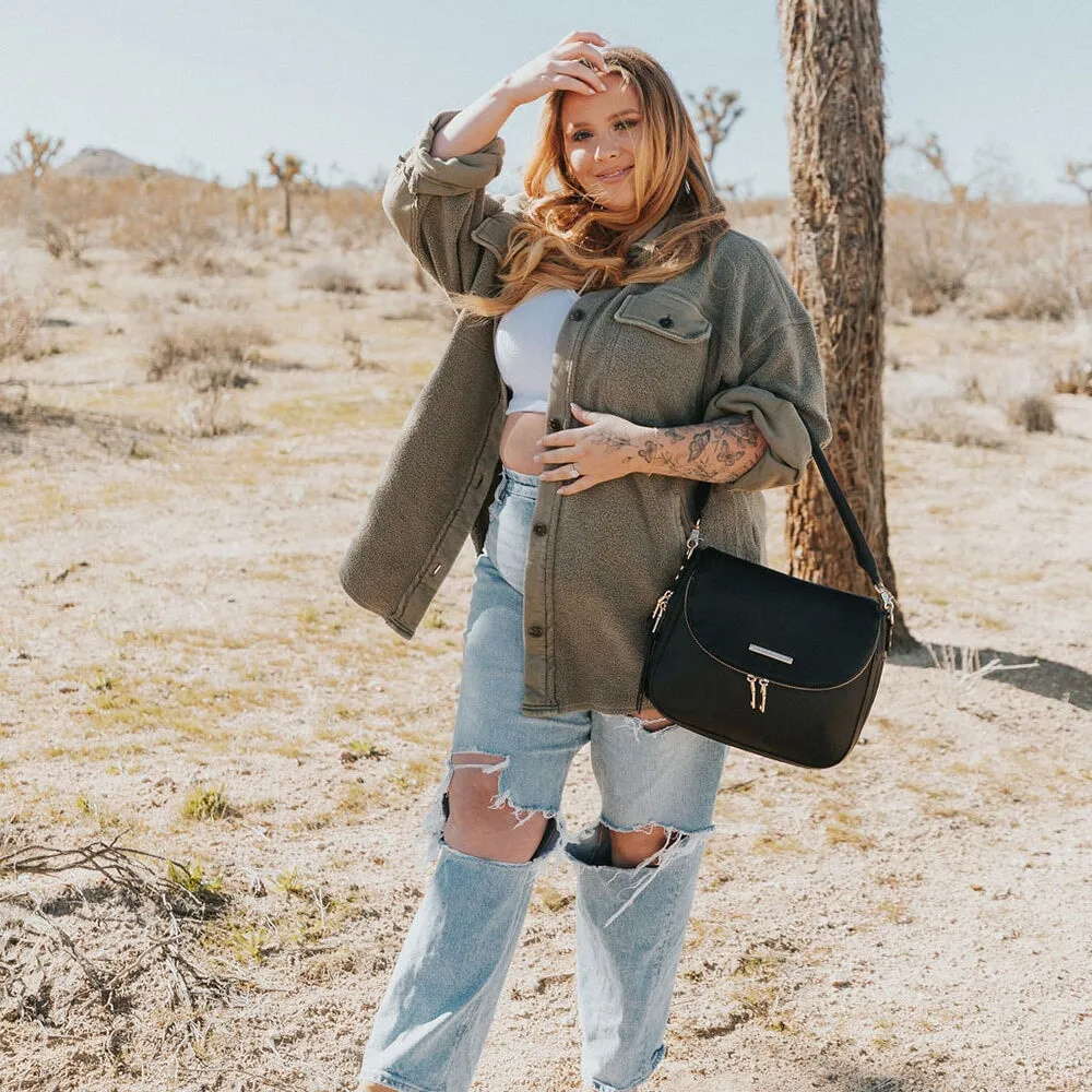 DOWNTOWN CROSSBODY black