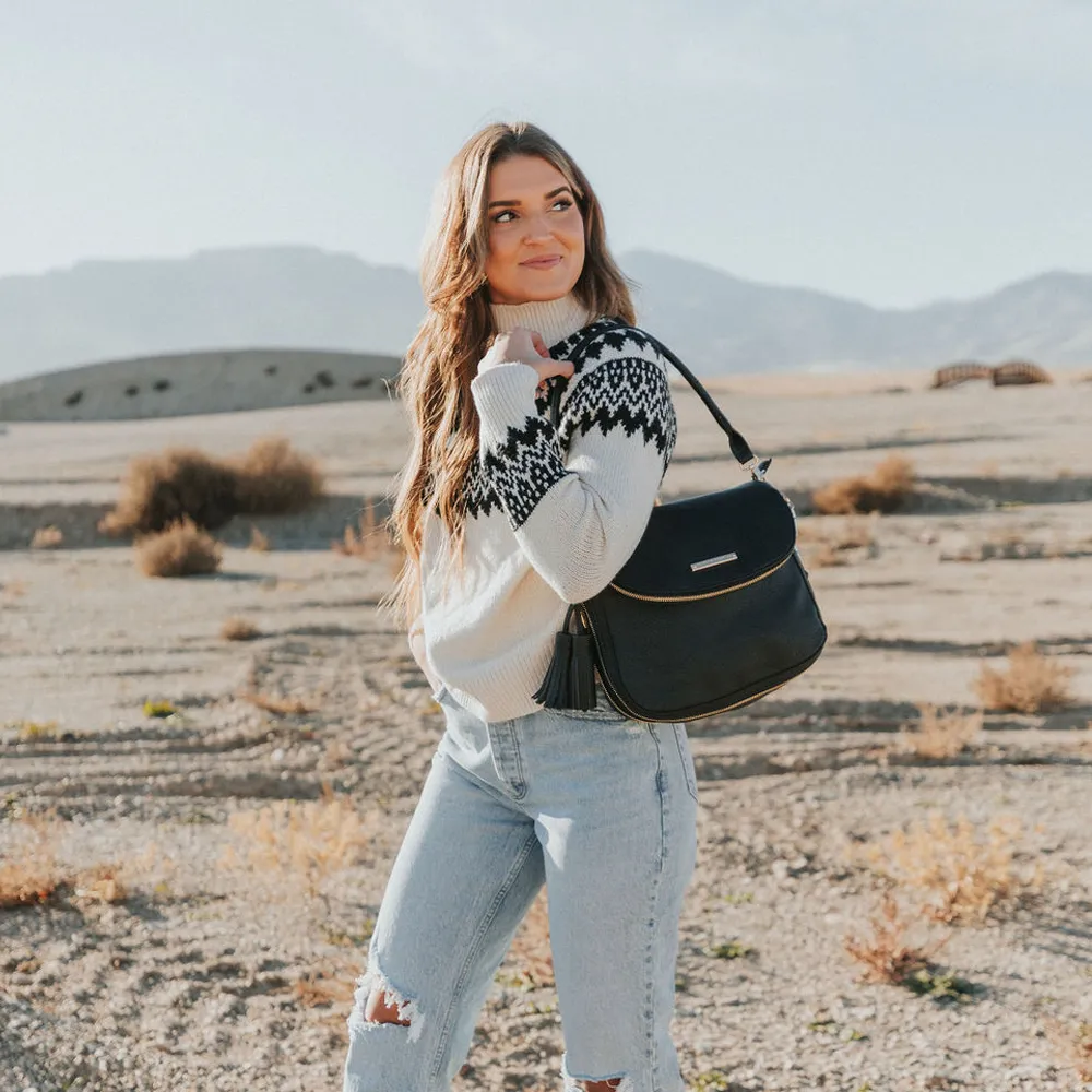 DOWNTOWN CROSSBODY black