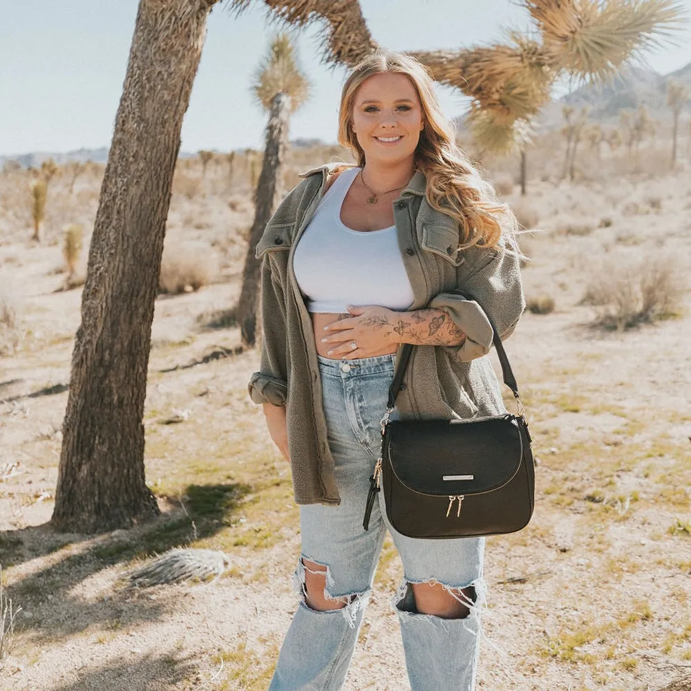 DOWNTOWN CROSSBODY black