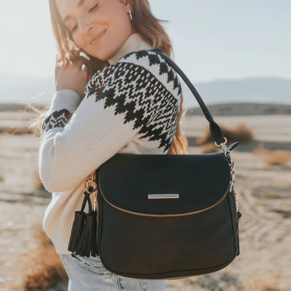 DOWNTOWN CROSSBODY black