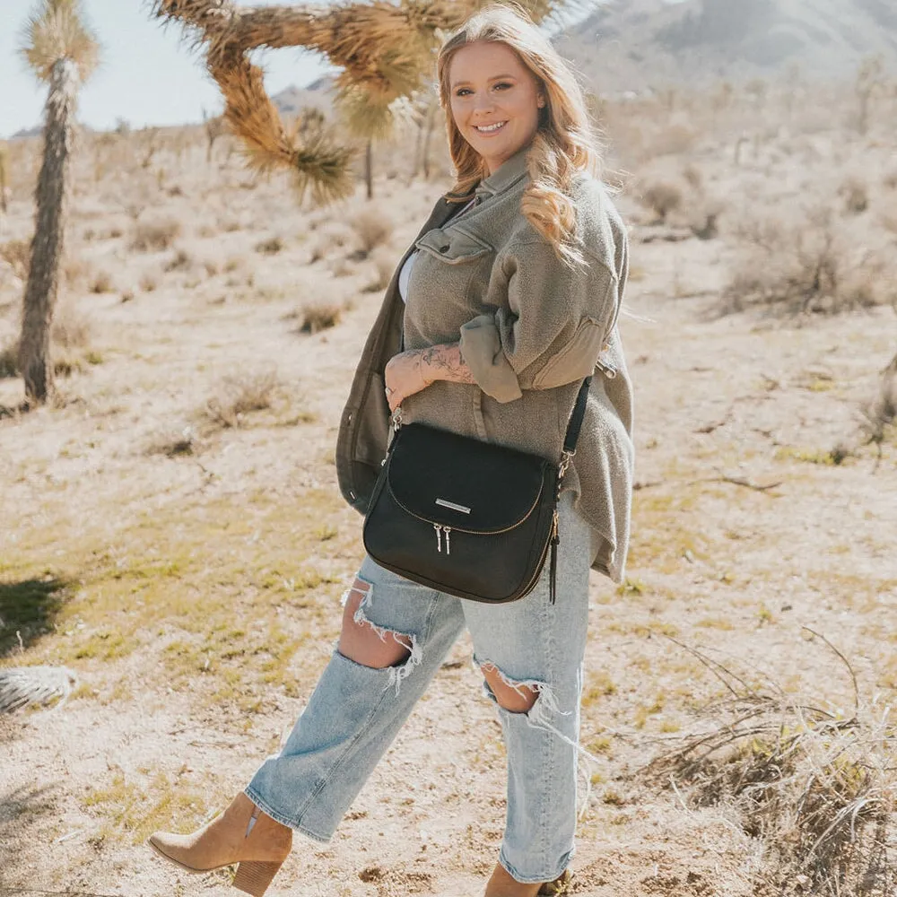 DOWNTOWN CROSSBODY black