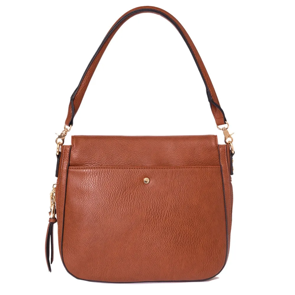 DOWNTOWN CROSSBODY Chestnut