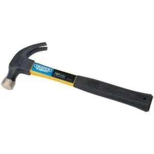 Draper Fibreglass Shafted Claw Hammer, 450G/16Oz Dr-62163
