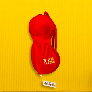 DUtheRAGthing Red, Yellow & White Solid Velvet Durag
