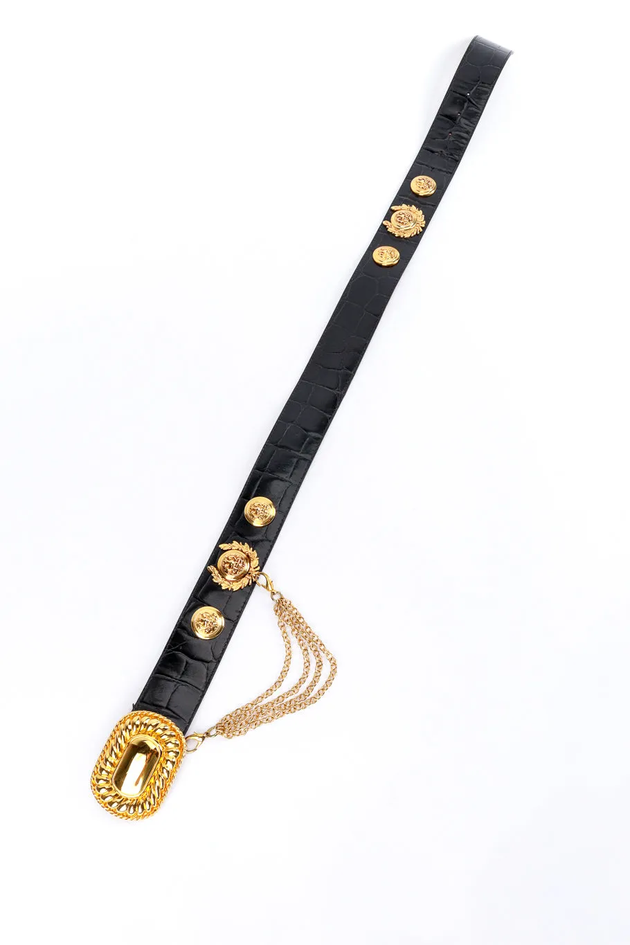 Eagle Emblem Chain Belt