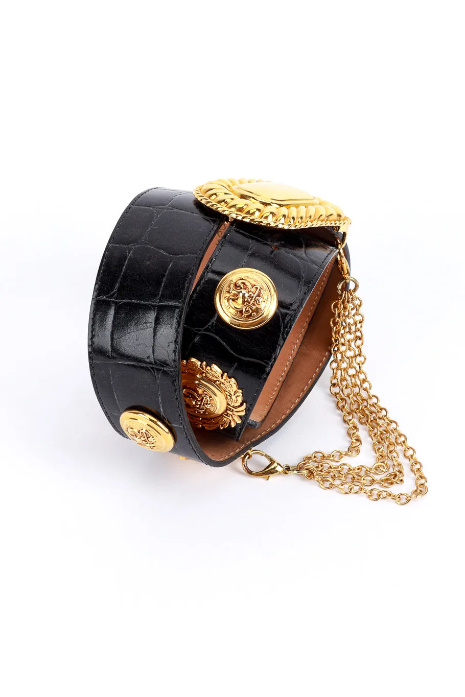 Eagle Emblem Chain Belt