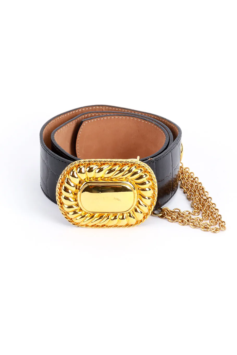 Eagle Emblem Chain Belt