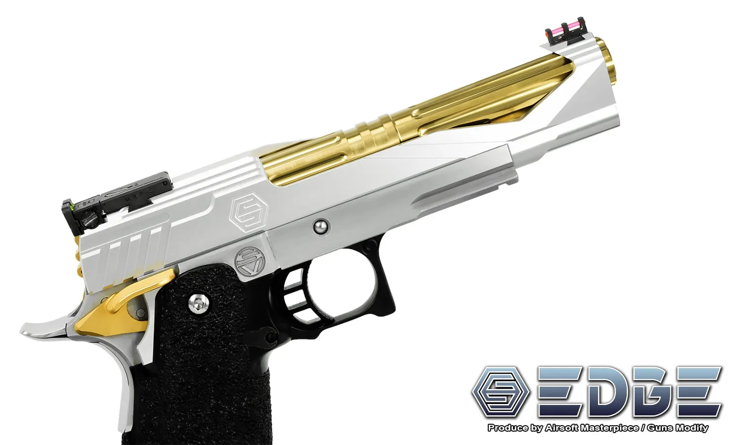 EDGE “GIGA” Aluminum Standard Slide for Hi-CAPA/1911 (Purple)