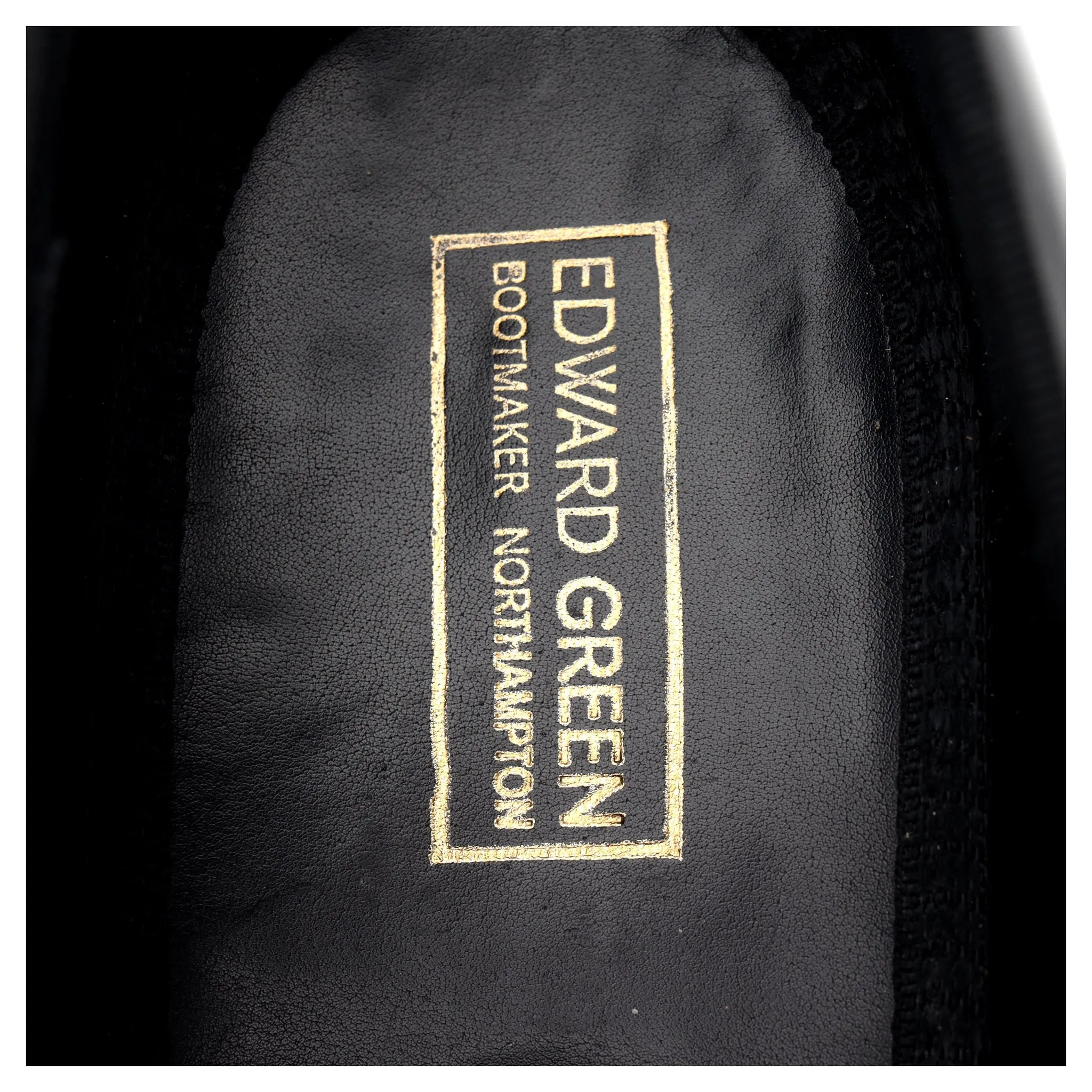 'Edinburgh' Black Patent Leather Opera Pumps Slippers UK 10 D