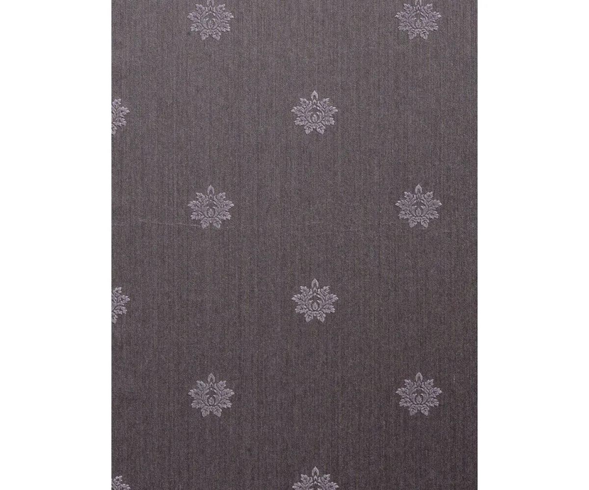Embossed Floral Prints Indigo 266538 Wallpaper