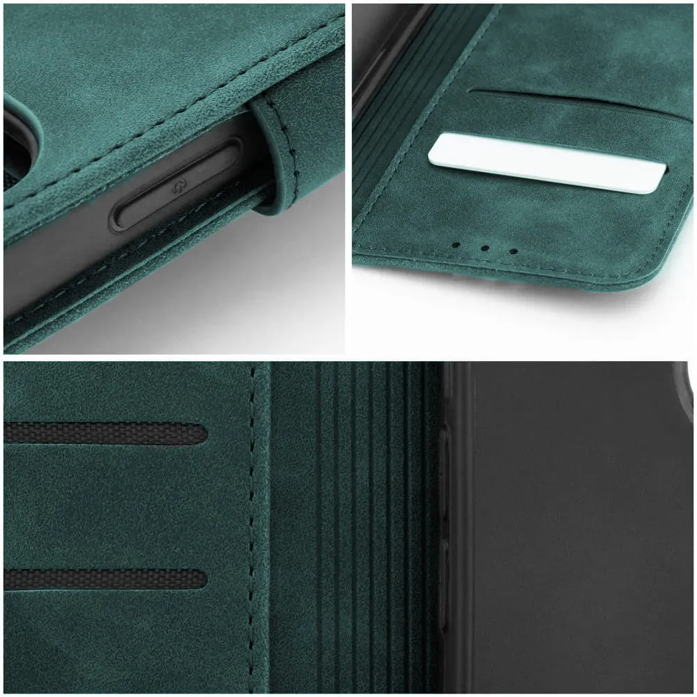 Etui Magnetyczne Flip Cover - Samsung Galaxy A32 5G - Zielony
