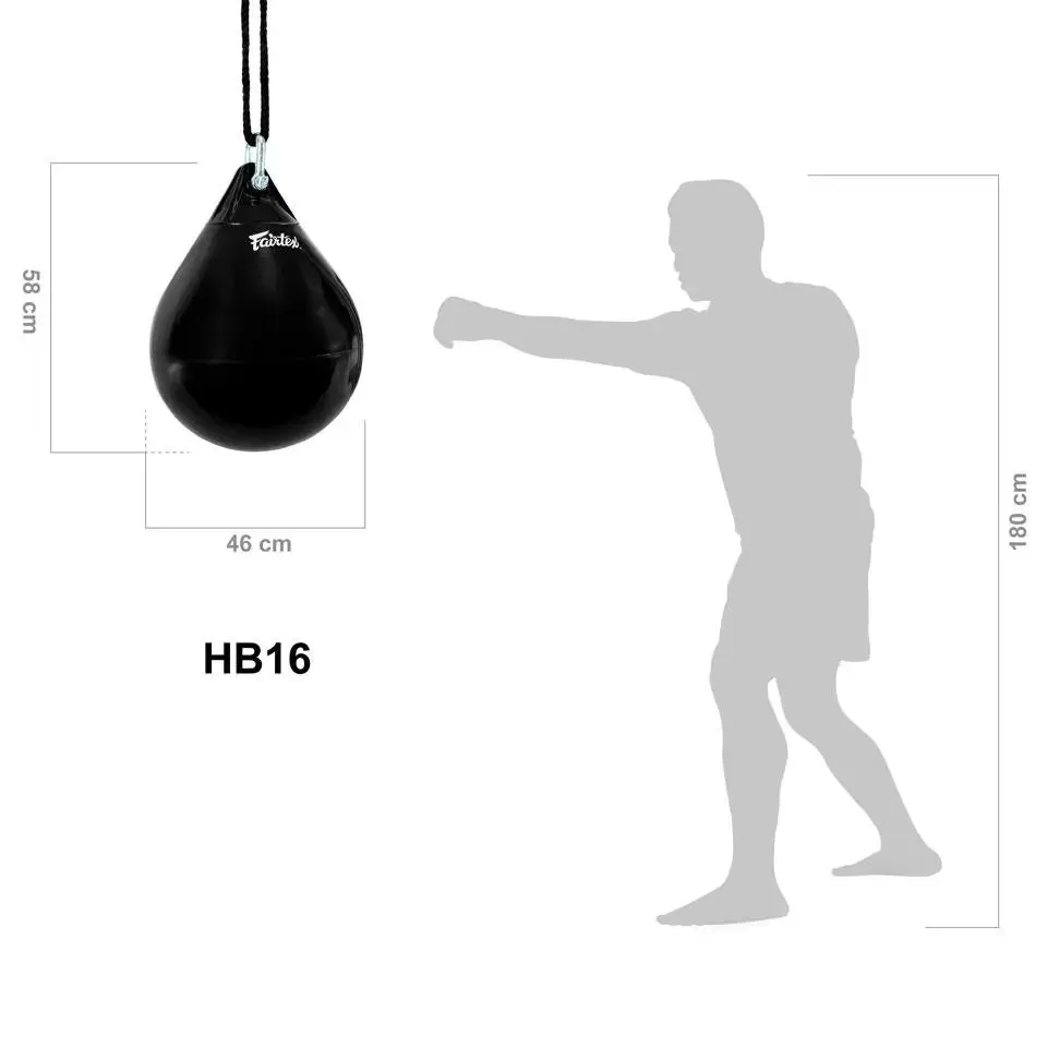 Fairtex Water Filled Heavy Punch Bag - 46cm