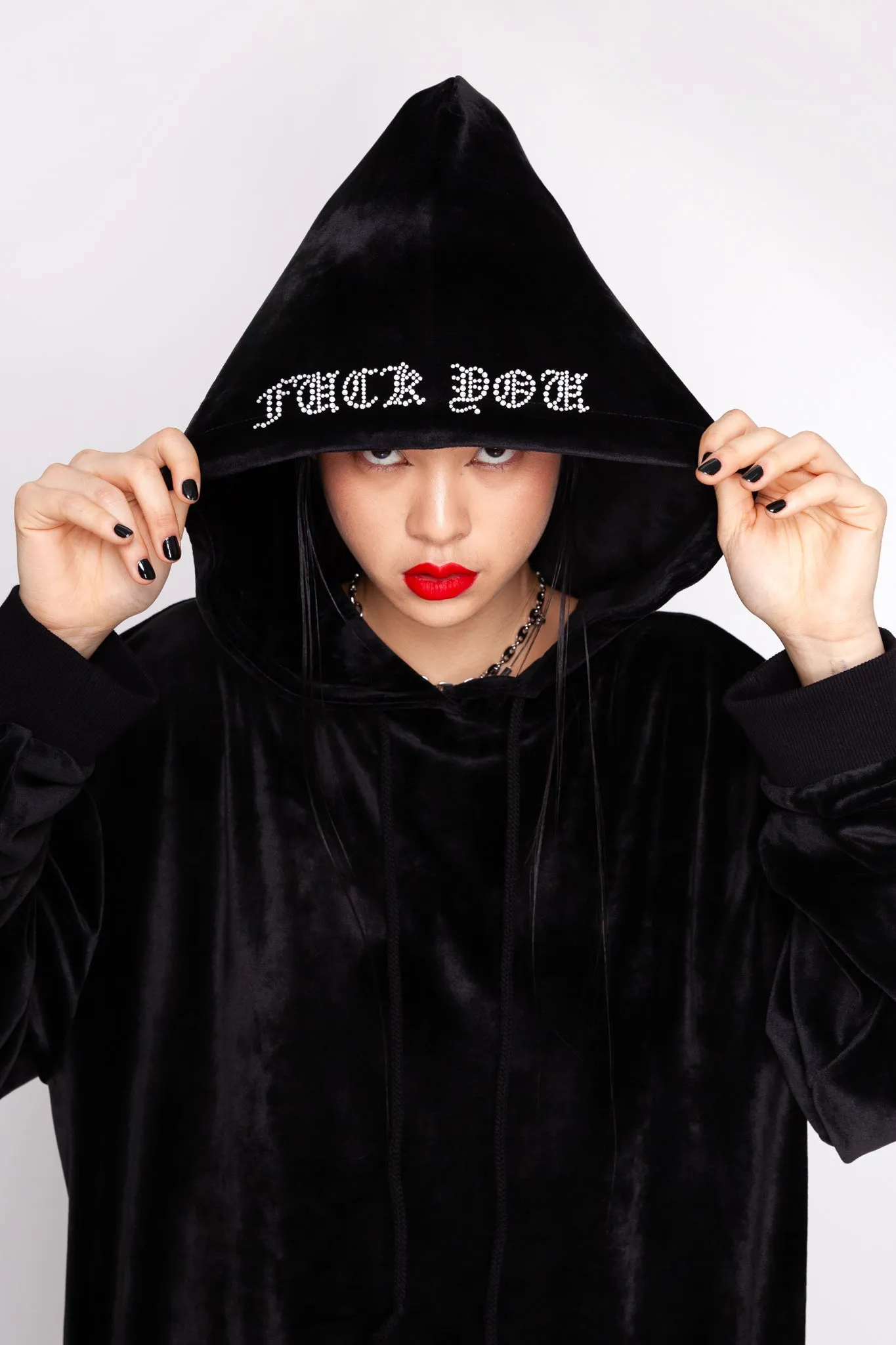 F*ck You Gently Velvet Hoodie
