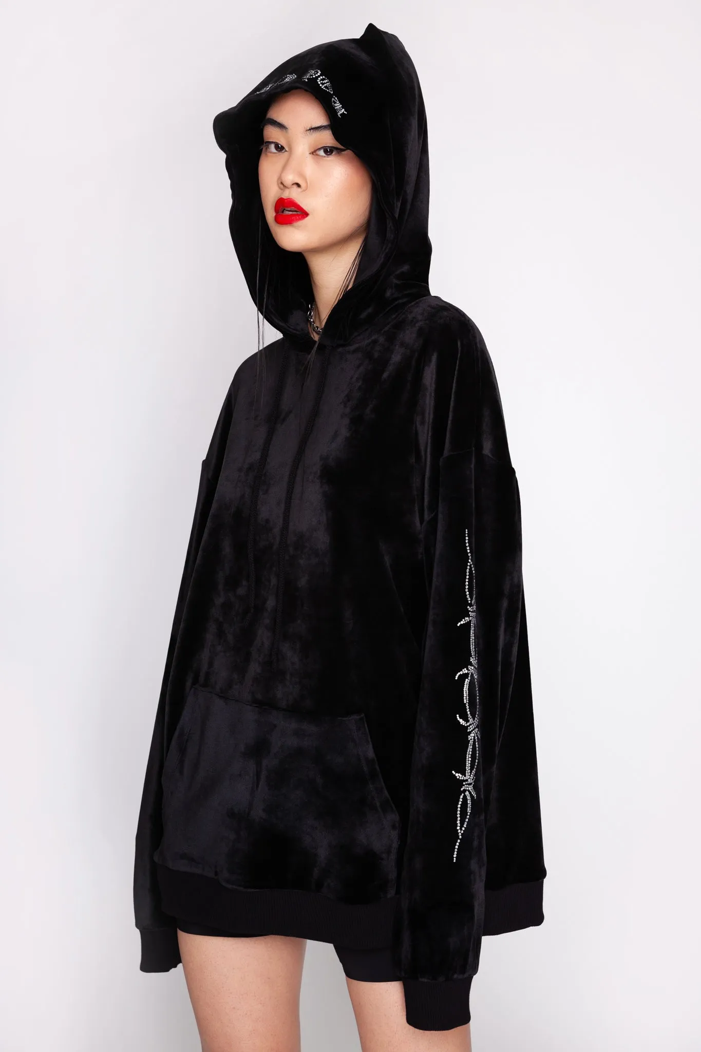 F*ck You Gently Velvet Hoodie