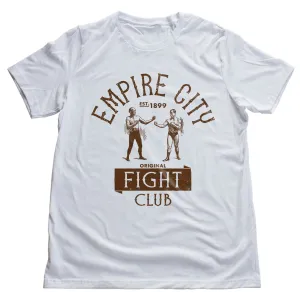FIGHT CLUB Empire City (New York City / Manhattan / Gotham) — funny, sarcastic 'vintage fiction' retro unisex t-shirt
