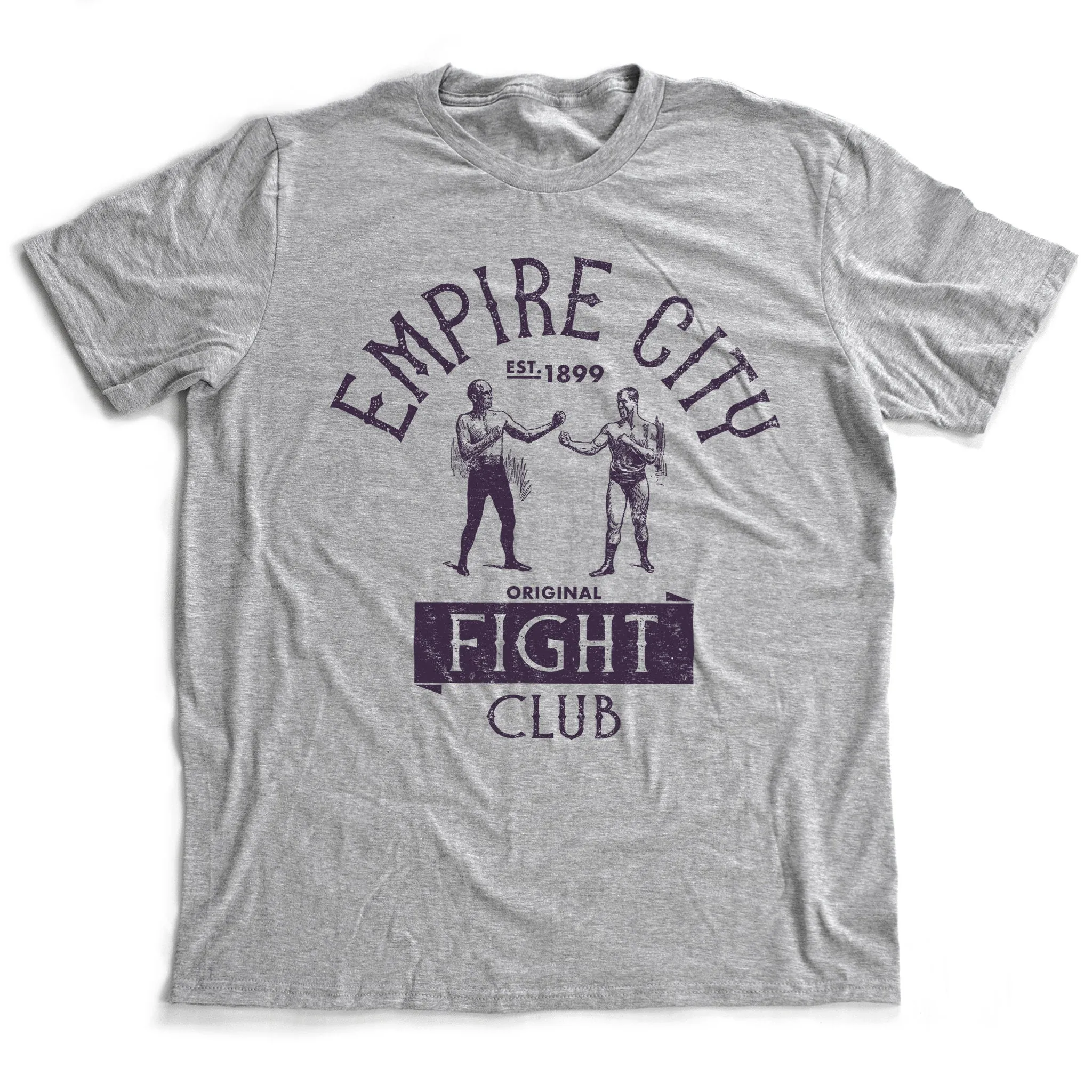 FIGHT CLUB Empire City (New York City / Manhattan / Gotham) — funny, sarcastic 'vintage fiction' retro unisex t-shirt