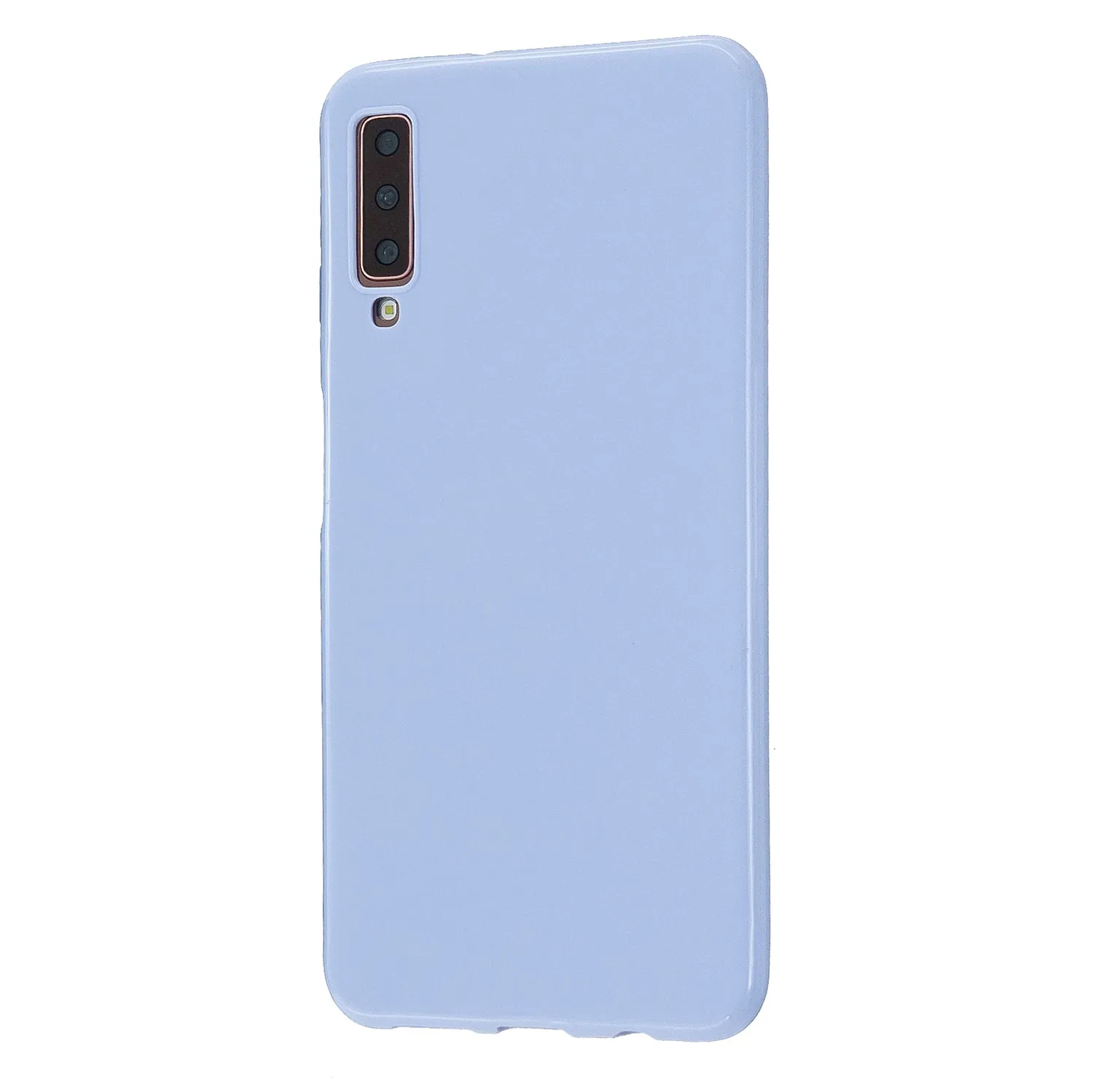 For Samsung A7 2018/A920 Smartphone Case Soft TPU Precise Cutouts Anti-slip Overal Protection Cellphone Cover  Rose red