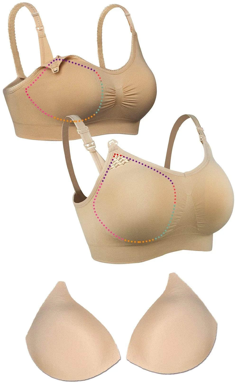 Free Replaceable Bra Pads for iLoveSIA Nursing Maternity Bras