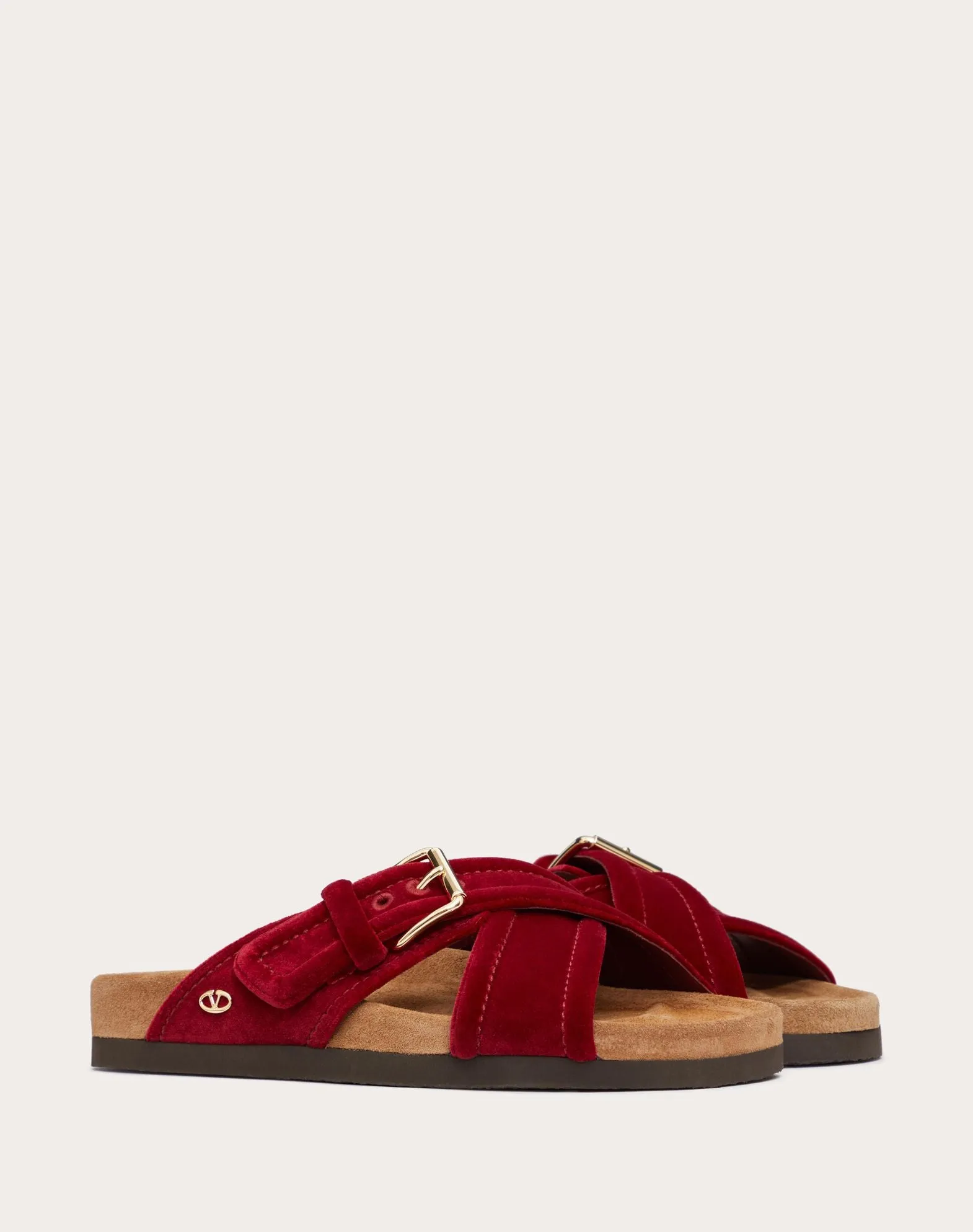 Fussfriend Velvet Slide Sandal 30mm