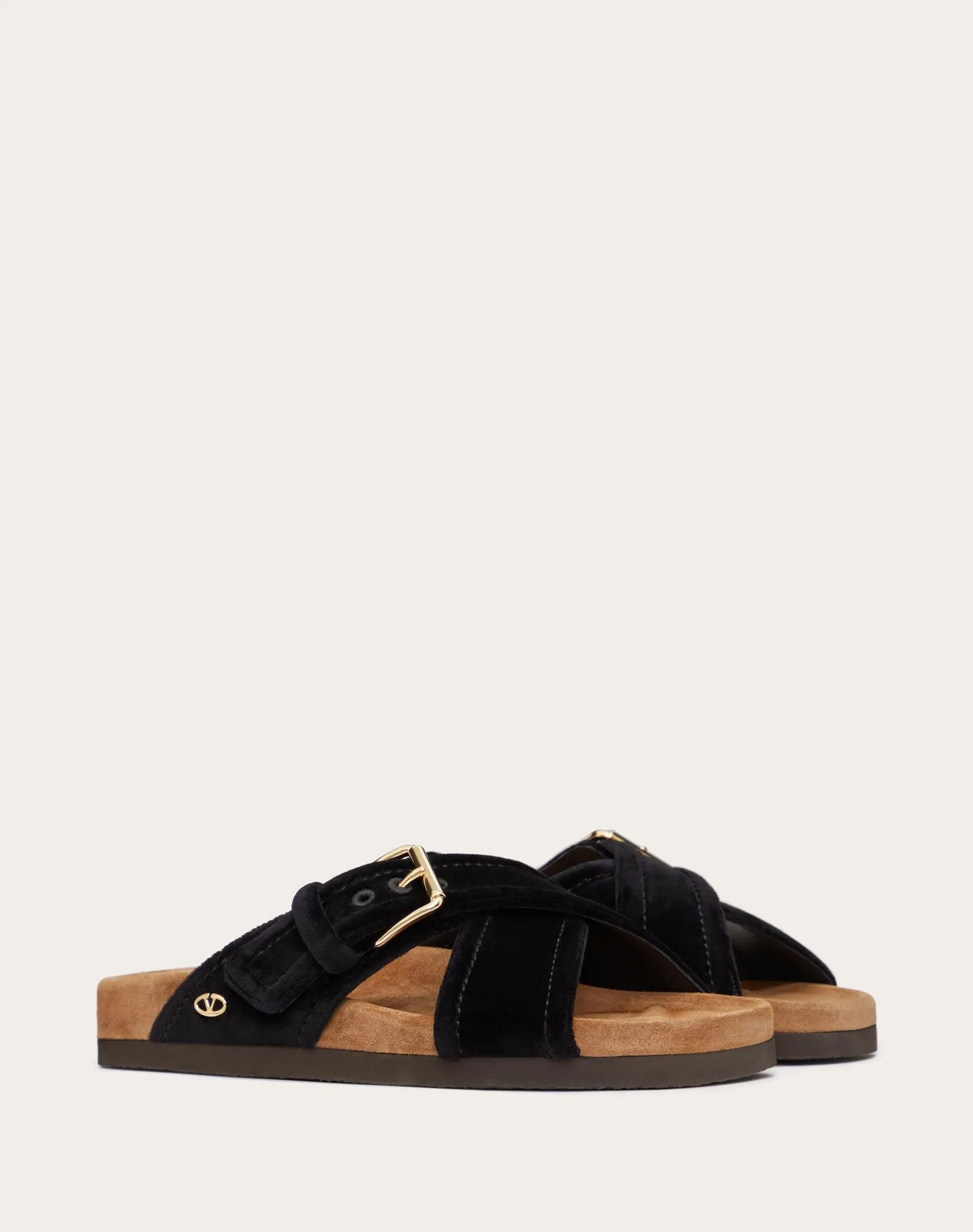 Fussfriend Velvet Slide Sandal 30mm